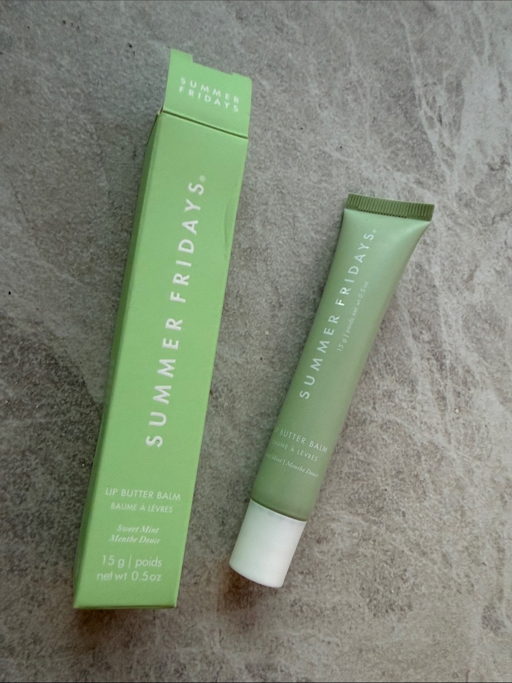 Summer Fridays Lip Butter Balm - Mint Green